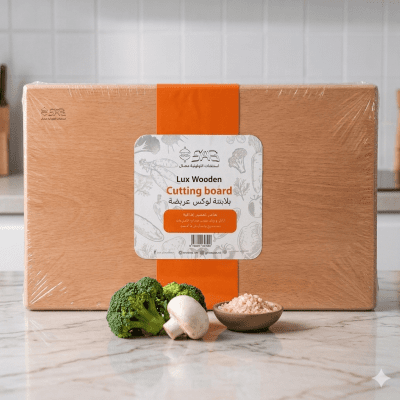بلانشة تقطيع خشبية عريضة (لوكس)  &  Lux Wide Wooden Cutting Board