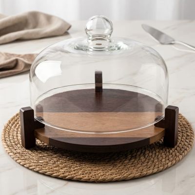 حافظة طعام زجاجية 26 سم - الجمال في الوضوح، الأمان في الختم. طعامك طازج، دائمًا."  "26cm Glass Food Storage - Preserve Freshness with Clear Perfection. Lock in Flavor, Everyday."
