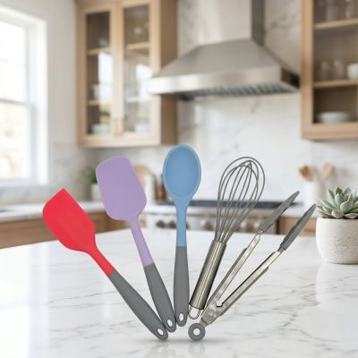 5 PC SILICONE KITCHEN TOOL SET