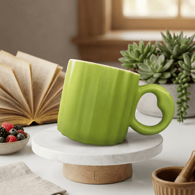 مج "نضارة الطبيعة" (Nature's Freshness Mug) & "Nature's Freshness" Ribbed Mug