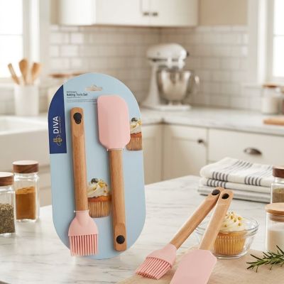 Spatula and Pastry Brush