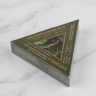 صابون شامبو "خُضر" للقشر ه بالطرق القديمة (أوراق السرو وأوسمان)   & : Khodr Ancient Method of Shampoo Soap (Biota Orientalis Leaf & Osmanthus)