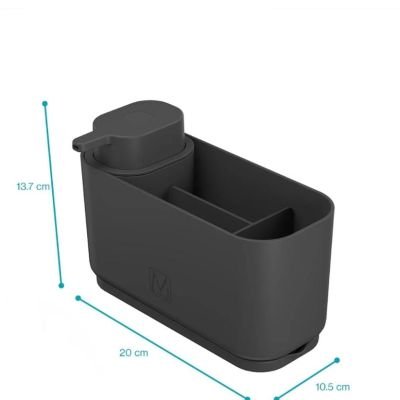 منظم حوض إم-ديزاين باللون الاسود   M-Design Black Sink Organiser.  