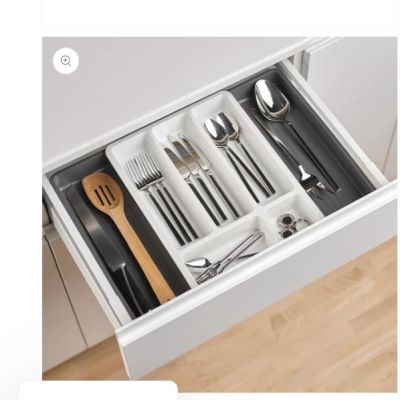 منظم ملاعق وأدوات مائدة إم-ديزاين.  M-Design Cutlery Tray.  