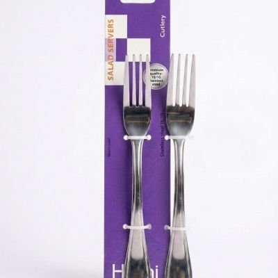 طقم شوك مائدة ستانلس ستيل قطعتين من "إتش آي": Hi Stainless Steel Table Fork Set (2 Pieces)