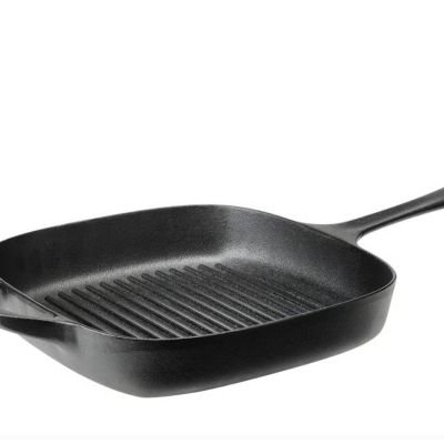 مقلاة شواء (جريل) غير لاصقة من "إن هوم" (28 سم)اIn Home Non-Stick Grill Pan (28 cm)