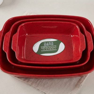 سبيكل xl طاجن مستطيل احمر Speckle XL Red Rectangular Casserole