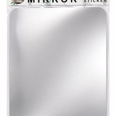 : ستيكر مرآة ذاتي اللصق (مرآة أكريليك مرنة).  &  Self-Adhesive Mirror Sticker / Flexible Acrylic Mirror Sheet.