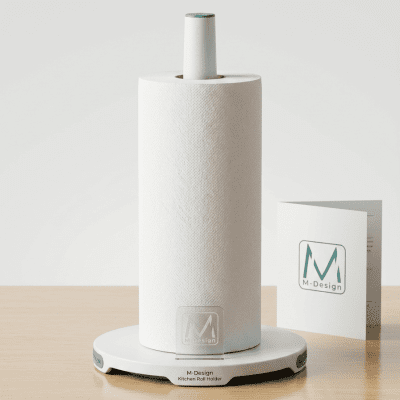حامل بكرات مناديل المطبخ (ام ديزاين) M-Design Kitchen Roll Holder