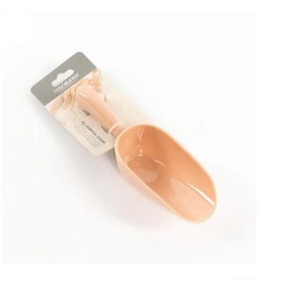 جاروف مكيال بلاستيك متعدد الاستخدامات ماركة كاساسونكو - لون كشمير.Casasunco Multi-Purpose Plastic Measuring Scoop - Cashmere Color.
