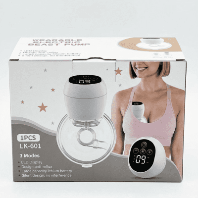 شفاط حليب كهربائي لاسلكي قابل للارتداء (موديل LK-601arable Electric Breast Pump (Model LK-601)
