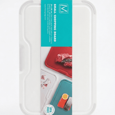 لوح تقطيع صغير لون أبيض من "إم ديزاين" - مقاس 30 &times; 20  M-Design Small Chopping Board (White) - 30 x 20 cm.