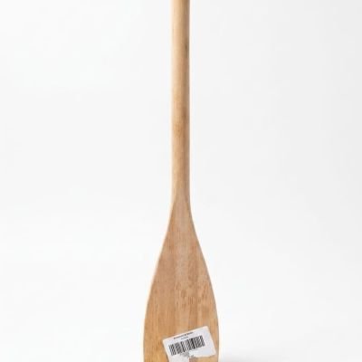 ملعقة تقليب مسطحة من الخشب الطبيعيNatural Wood Cooking Spatula