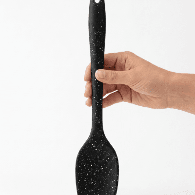 ملعقة طهي وتقديم سيليكون صب بتصميم جرانيتGranite Pattern Silicone Cooking & Serving Spoon