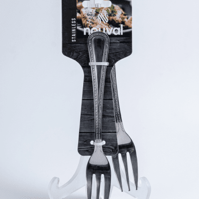 شوكة مائدة ستانلس ستيل من نوفالNouval Stainless Steel Dinner Fork 3set تالت قطع 