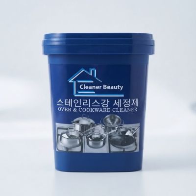 : معجون ومنظف قدور وأواني الستانلس ستيل والأفران (ماركة Cleaner Beauty).  &  Oven & Cookware Cleaner Paste for Stainless Steel (Cleaner Beauty Brand)