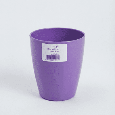 كوب بلاستيكي (مج) - بنفسجي. Plastic Mug - Purple.