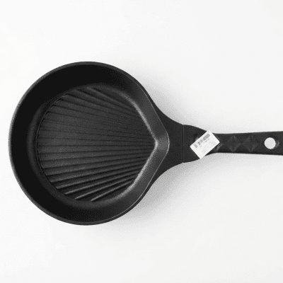 مقلاة جريل بتصميم صدفة - مقاس 24 سم. Shell-Design Grill Pan - 24 cm.
