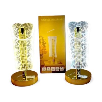 Elegant Acrylic LED Cordless Table Lamp Brighten up your living space with this modern and stylish Creatice Table Lamp. Combining a contemporary geometric design with practical functionality, this cordless lamp serves as both a beautiful decorative accent