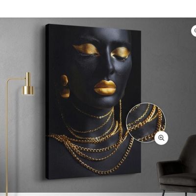 تحفة بورتريه ذهبية (80&times;150) ​Golden Portrait Masterpiece (80&times;150)
