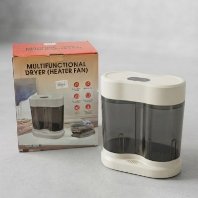 : مجفف ملابس متعدد الوظائف (مروحة تسخين / دفاية).  & : Multifunctional Dryer (Heater Fan).