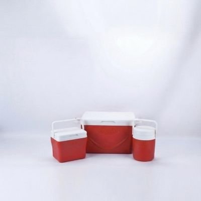 طقم آيس بوكس وحافظات سوائل 3 قطع من "دولفين"  &: DOLPHIN 3-Piece Ice Box and Cooler Set