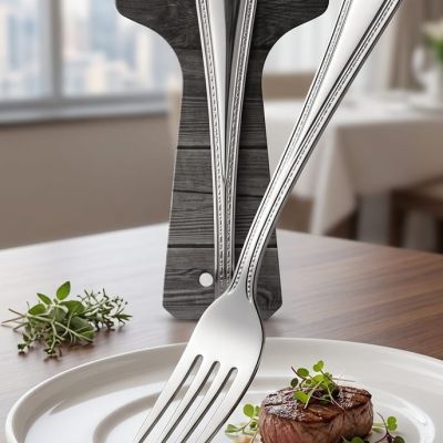 شوكه حلويات 3قطع استانلي فضي Stanley 3-piece silver dessert fork 