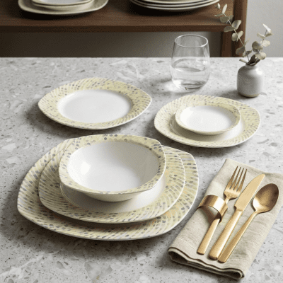 طقم عشاء اوريل 16قطعه من توربيني اند دولار Oriel 16-piece dinner set by Turpini & Dollar 