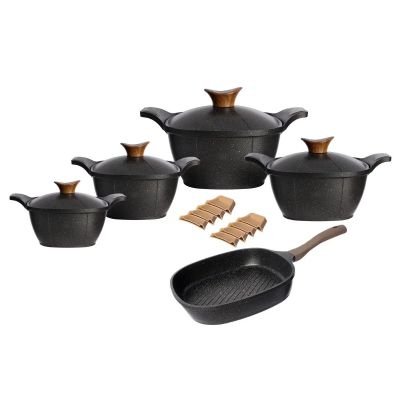 طقم حلل طهي نيوكلين تيتانيوم إليجانس، 9 قطع