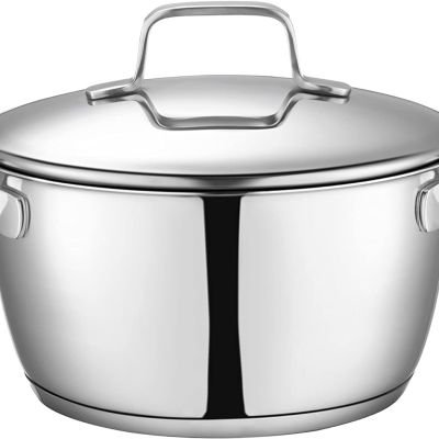 حله زهران اوبتيما بمقابض، مقاس 24 سم، ستانلس ستيل - 