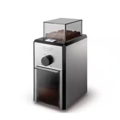 مطحنة قهوة من دي لونجي مع محدد طحن وتحكم في الكمية، موديل KG89، -، بلاستيك، رمادي