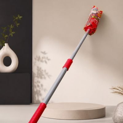 شرشوبة تنظيف أرضيات مايكروفايبر مع عصا تلسكوبية من لياو (LIAO Microfiber Strip Mop).  & : LIAO Microfiber Twist / Strip Mop with Telescopic Handle.