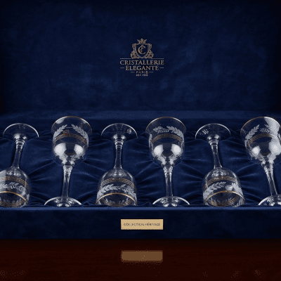 طقم كاسات زجاج عالي الجودة 6قطعHigh-quality glass set, 6 pieces 