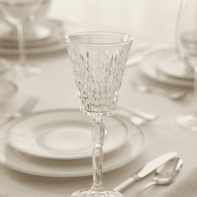 طقم كؤوس 6قطع زجاج عالي الجوده6-piece set of high-quality glass cups 