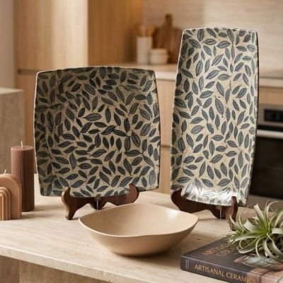 طقم عشاء بورسلين 18قطعه ديملاDimla 18-piece porcelain dinner set 
