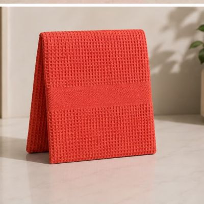 فوطة تنظيف مايكروفايبر بنمط وافل من لياو (قطعة واحدة)  مقاس 58*40- (LIAO Microfiber Waffle Cloth - 1 Pc).  & : LIAO Waffle Microfiber Cloth (1 Piece).