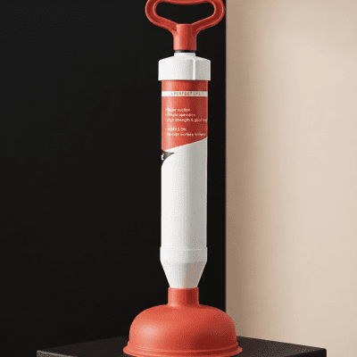 مضخة تسليك الأحواض والبالوعات اليدوية بتصميم قوي : Heavy-Duty Manual Drain and Sink Pump Blaster
