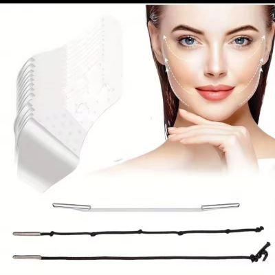 شرائط شد الوجه والرقبة الفورية ​ Instant Face and Neck Lift Tape Straps