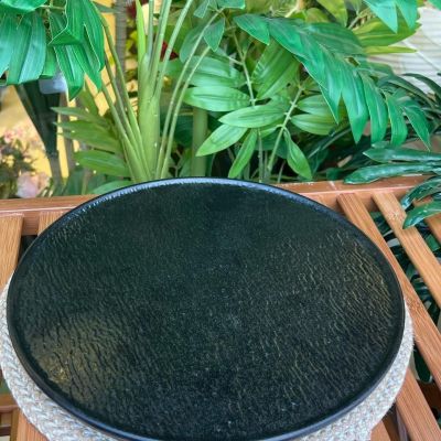  طبق أو صنية ملامين كبير مدور  