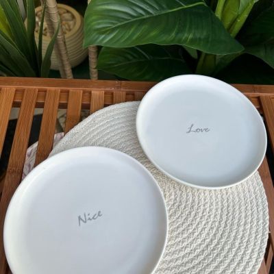 طبق التقديم من شي ان بورسلين