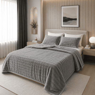 بطانيه فرو مقاس 240 &times; 240Fur blanket, size 240 x   240 