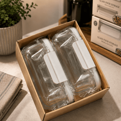 علب ثلاجه 2قطعه مربع 2 square refrigerator boxes 