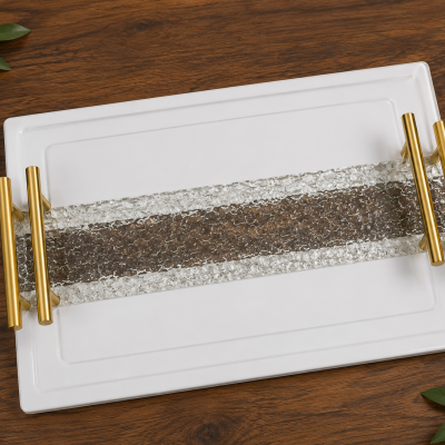 طقم صواني 2قطعه  2-piece tray set 