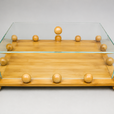 حافظه كيك مستطيله غ اكريلكRectangular acrylic cake stand 