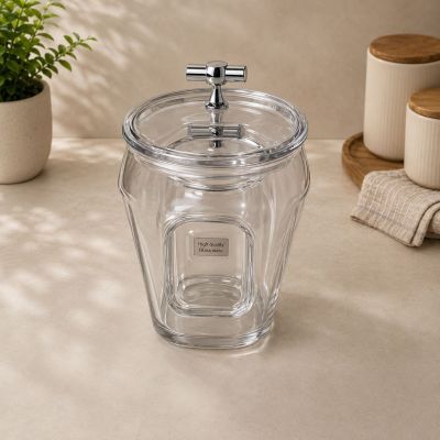 طقم تخزين زجاج عالي الجودةHigh-quality glass storage set  
