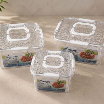طقم حفظ طعام 3 ق3-piece food storage set 