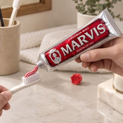 Marvis Cinnamon Mint Toothpaste  | معجون أسنان مارفيس بالقرفة والنعناع