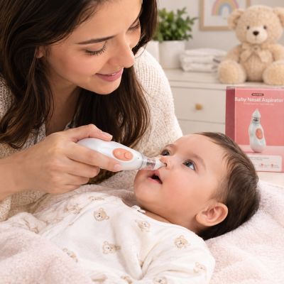 Baby Nasal Aspirator (Model: HS-01002)  | جهاز شفط المخاط الأنفي للأطفال