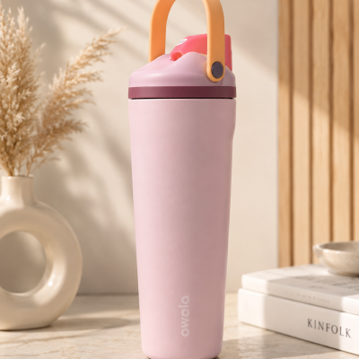 &bull; Owala FreeSip Tumbler (No Handle) &bull;| كوب أووالا فري سيب الحراري المعزول 