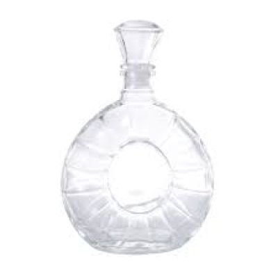 قارورة زجاجية دائرية فاخرة بغطاء محكم 